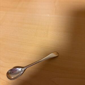 Silverplate Salt Spoon